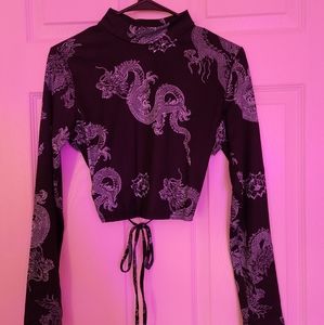 Dragon crop top